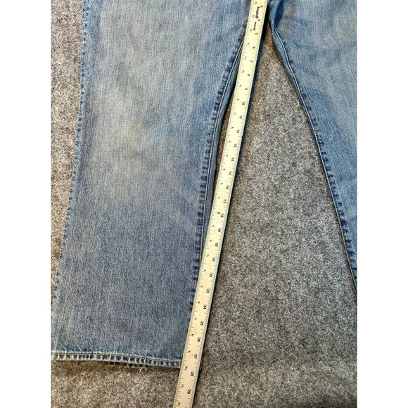 Gap 1969 Jeans Mens 31x30 Blue Slim Straight Light Wash Preppy Stretch Denim - Picture 6 of 8